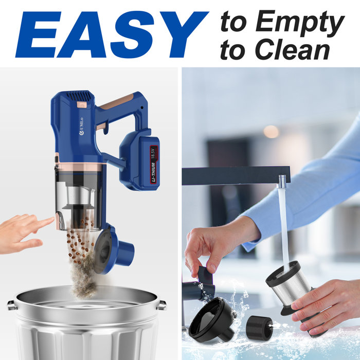 UMlo Cordless Bagless Stick Vacuum & Reviews Wayfair